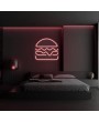 Hamburger Neon LED Aydınlatma Tabela