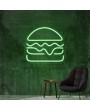 Hamburger Neon LED Aydınlatma Tabela