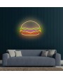 Hamburger Neon LED Aydınlatma Tabela