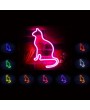 Kedi Neon LED Aydınlatma Tabela