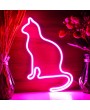 Kedi Neon LED Aydınlatma Tabela