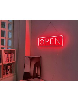 Open Neon LED Aydınlatma Tabela