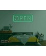 Open Neon LED Aydınlatma Tabela