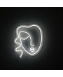 Picasso Lady Yüz Neon LED Aydınlatma Tabela