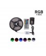 Rgb Şerit Led Seti (5 Mt Rgb Led 15 Renk + Trafo + Rgb Kumanda) Cata CT-4558 