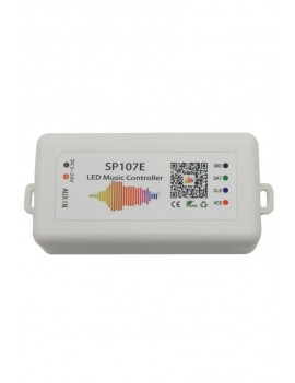 Adreslenebilir WS2811-WS2812 ARGB Pixel Led Kontrolcü SP107E Bluetoothlu Müzik Kontrol Cihazı